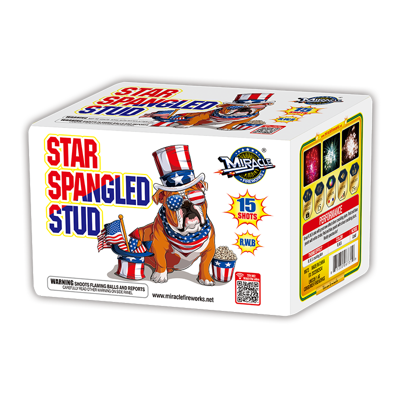 STAR SPANGLED STUD