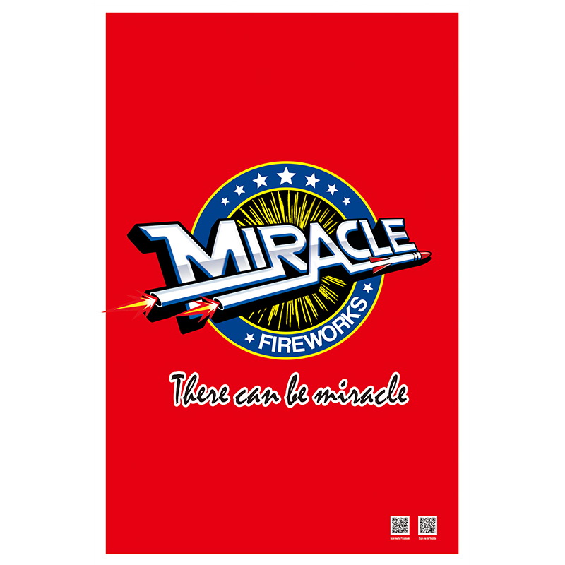 Miracle outdoor banner(vertical)